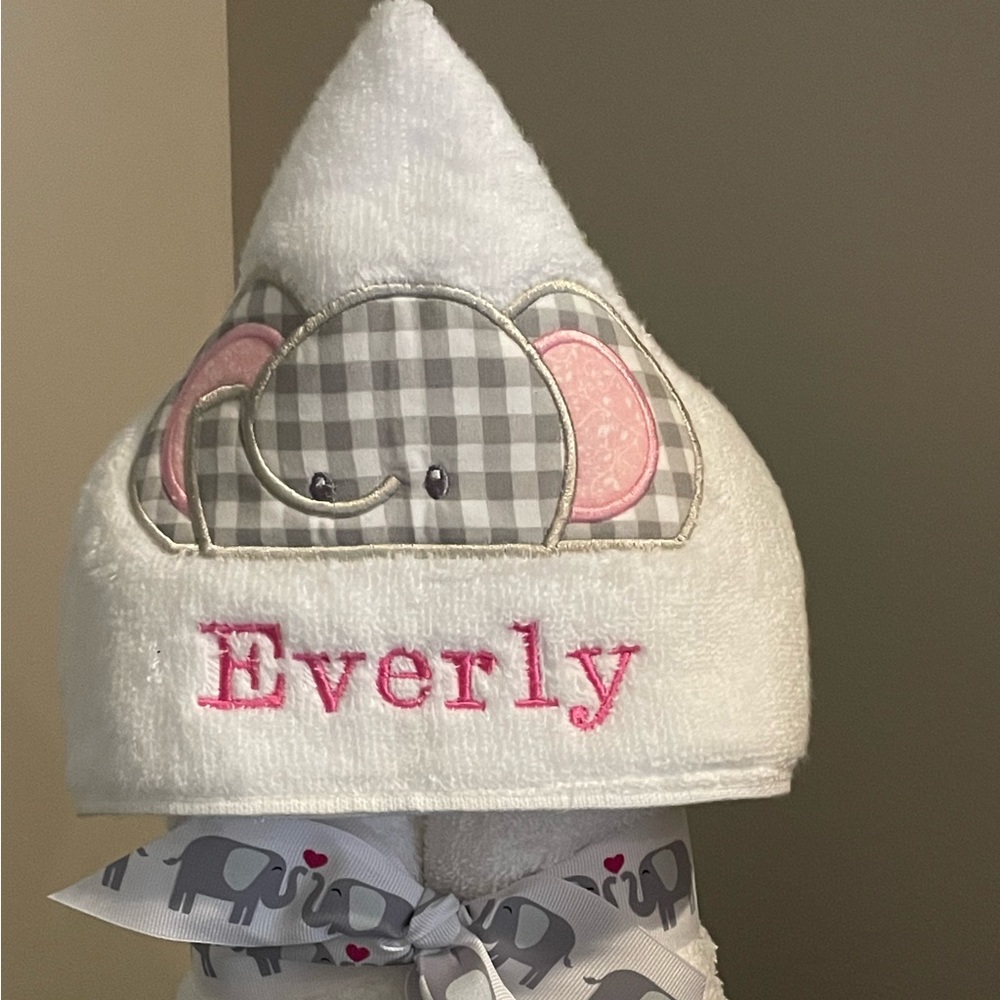Hooded bath towels